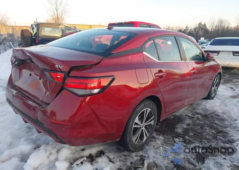 2020 Nissan Sentra Sv Xtronic Cvt from USA, damaged, VIN 3N1AB8CV6LY281979